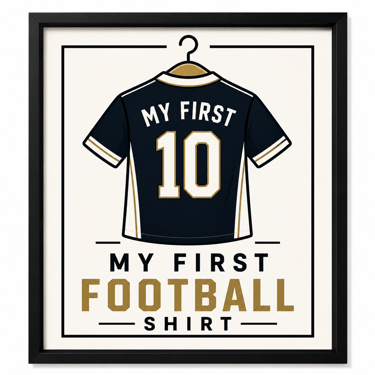 My First Football Shirt logo